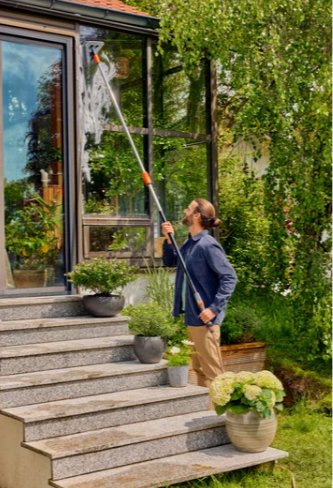 Mango Telescópico Gardena Cleansystem M-Xl, 155 - 260 Cm 18804-20