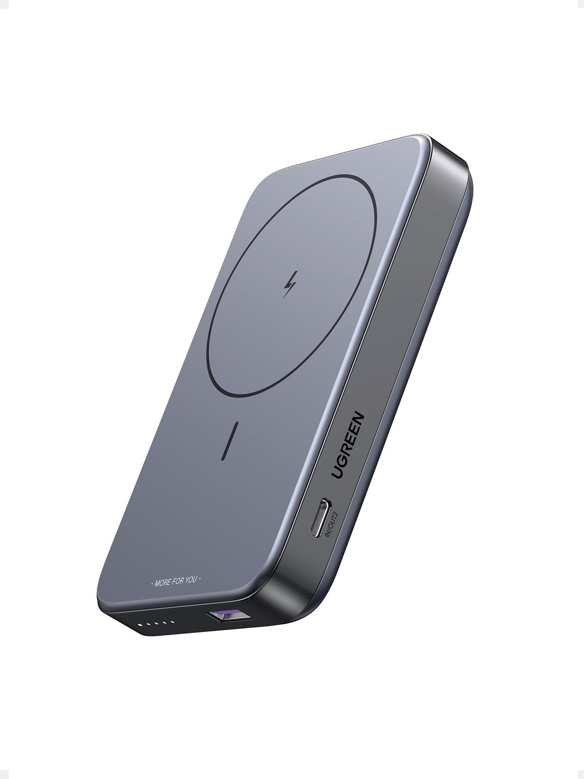 EAN 6941876210862 - Ugreen 10000mAh Mini Powerbank Wireless 20W with MagSafe grey imagen 1