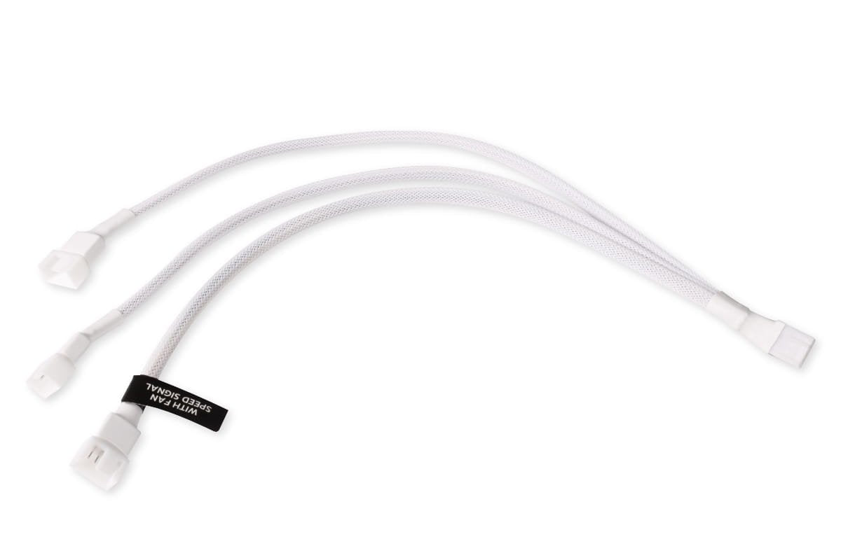 Alphacool Y-Splitter 4-Pin Auf 3x 4-Pin Pwm 30cm - Blanco