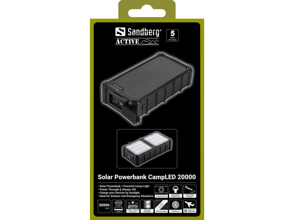 EAN 5705730421242 - Sandberg 421-24 batería externa 20000 mAh Negro imagen 7