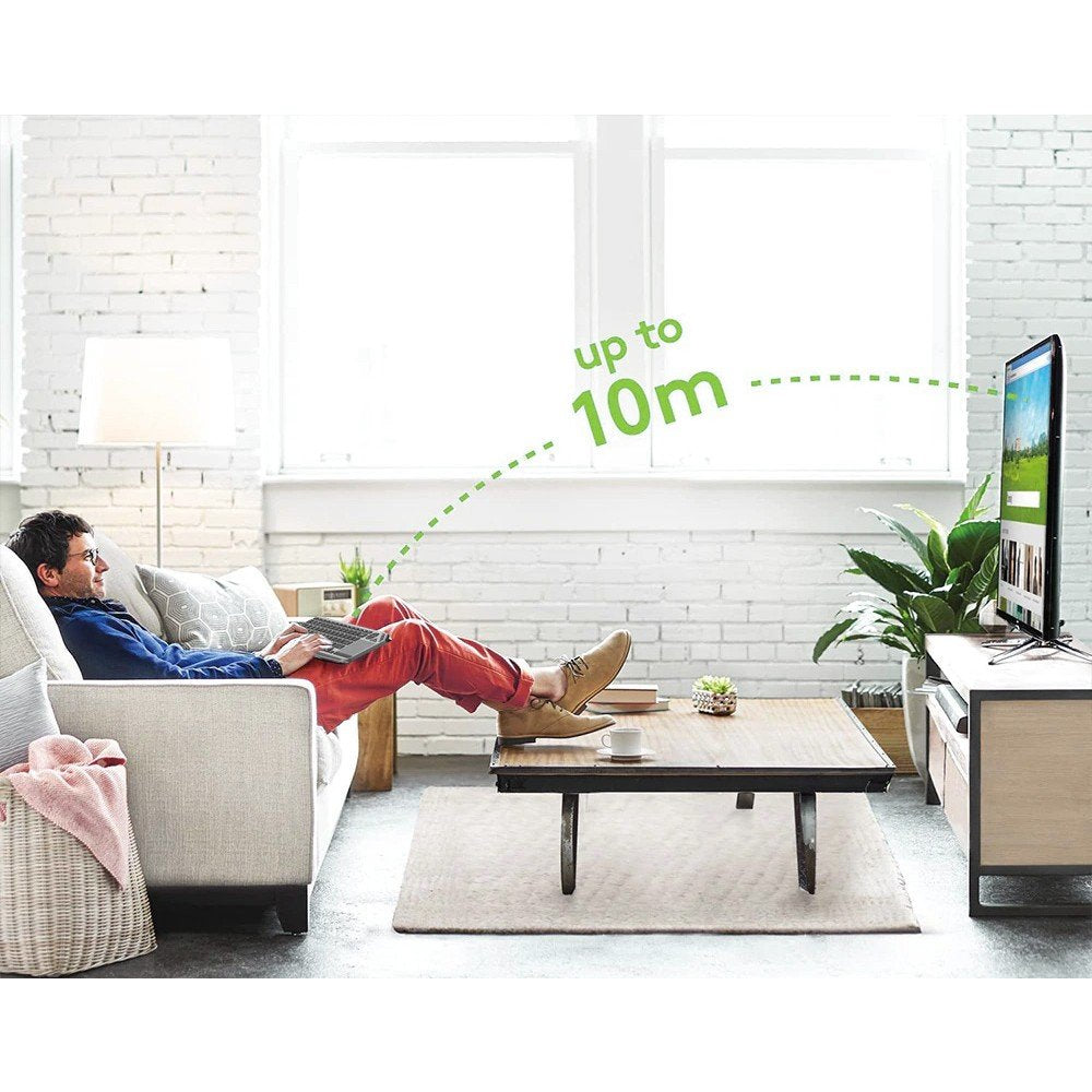 EAN 8059018365375 - Techly ICTB9801TB teclado Universal RF Wireless + Bluetooth QWERTY Inglés de EE. UU. Negro imagen 8