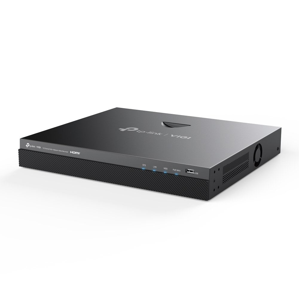 EAN 4895252504040 - TP-Link VIGI NVR2016H-16P Grabadore de vídeo en red (NVR) Negro imagen 2