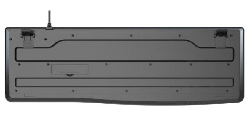 Teclado Español Con Cable Negro