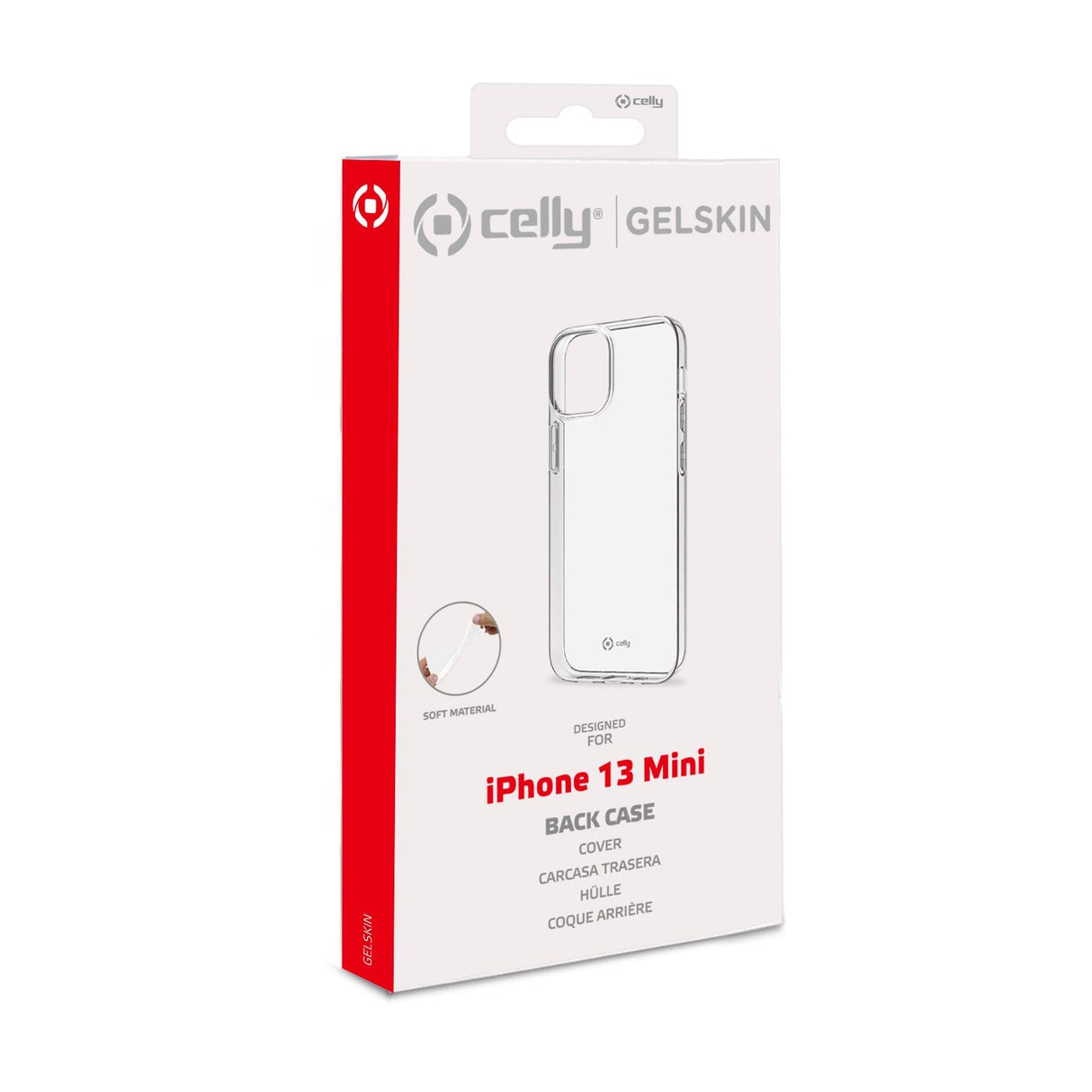 EAN 8021735190240 - Celly GELSKIN Apple iPhone 13 Mini funda para teléfono móvil 13,7 cm (5.4") Transparente imagen 5
