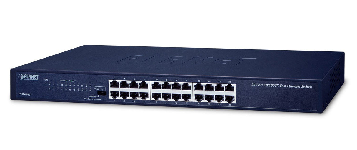 24-Port 10 100base-Tx Unmanaged Fam Ethernet Switch