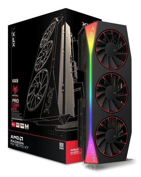 EAN 0840191502590 - XFX Mercury Radeon RX 9070 XT OC Magnetic Air Edition RGB AMD 16 GB GDDR6 imagen 5