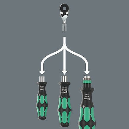 EAN 4013288234650 - Wera 05003662001 llave de carraca Acero 1 pieza(s) imagen 3