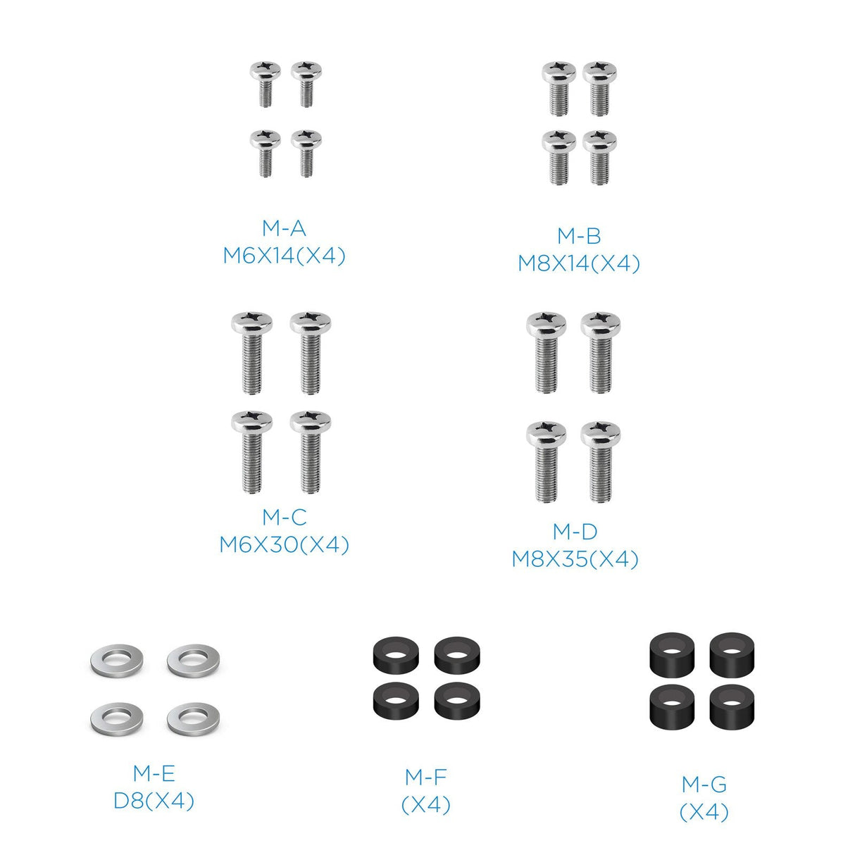 Tooq Soporte Suelo Ruedas Tv Horiz/Vert "Hera" 37-86" - Negro