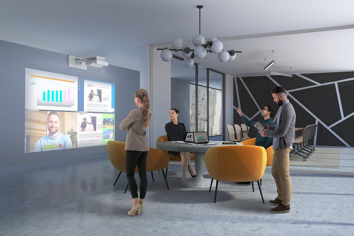 Epson Elpwp20 Alargador De Vídeo/Audio Inalámbrico Transmisor Para Epson Eb-L530 L630 L635 L720 L730 L735 Pu2010 Pu2120 Pu2220 X06 Ef-12 Eh-Tw710