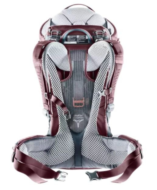 Mochila Portabebés Deuter Kid Comfort Poliamida Rojo