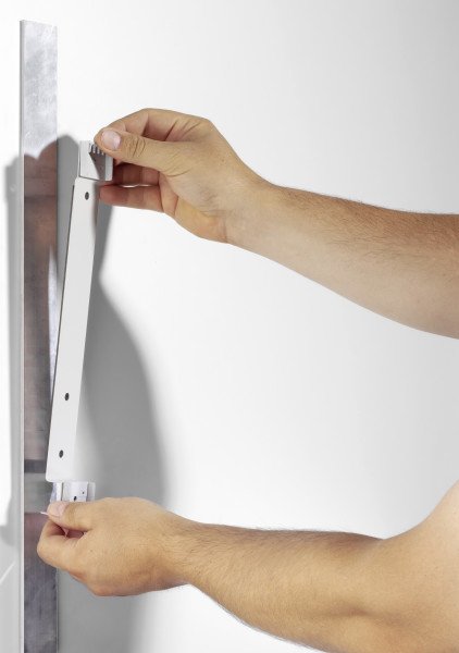 Soporte De Pared Durable Para Panel Visiblevariomagnetwall 5 Visible. Negro