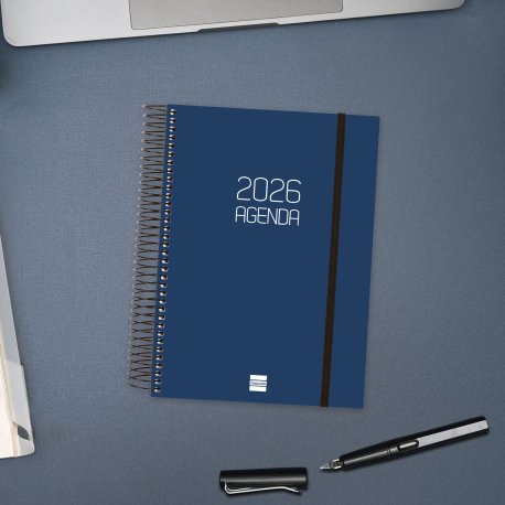 EAN 8422952408352 - Finocam 742911026 agenda Agenda diaria Azul imagen 2