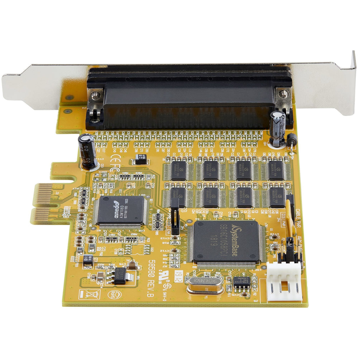 Startech Tarjeta Pci Express Serie De 8 Puertos Rs