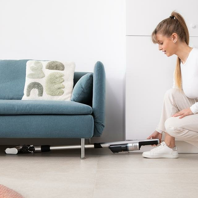 EAN 8435484084031 - Cecotec 08403 aspiradora de pie y escoba eléctrica Aspiradora escoba 2 en 1 Batería Secar Sin bolsa Negro imagen 4