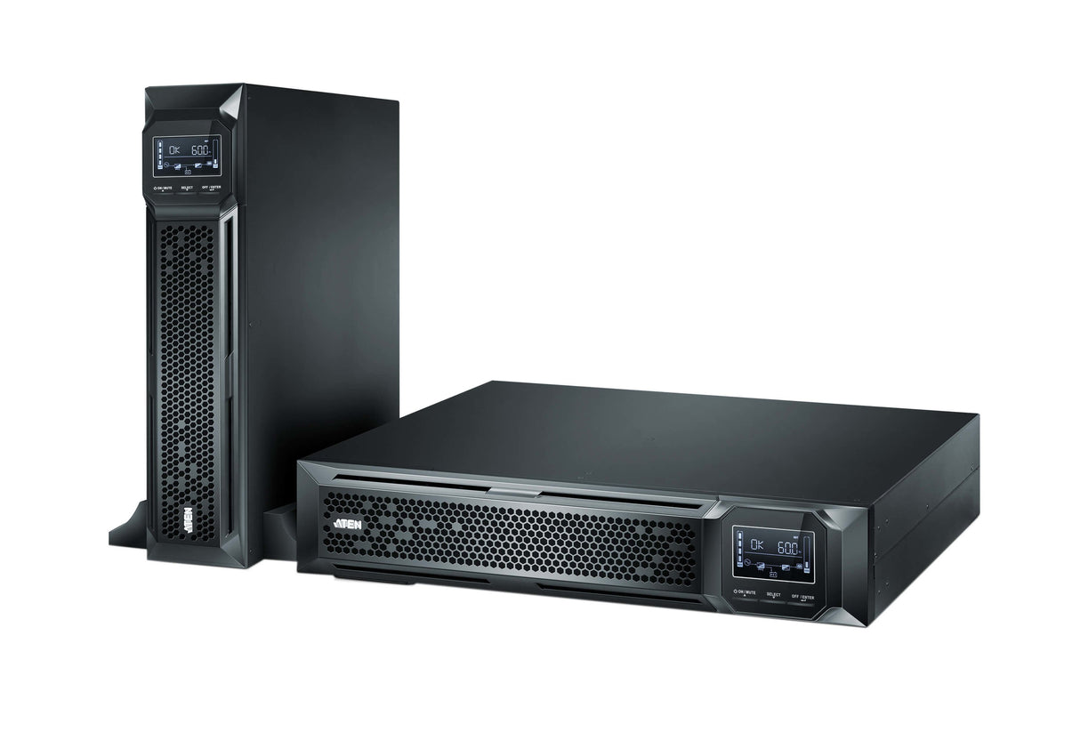 EAN 4719264647994 - ATEN OL3000HV-AT-G sistema de alimentación ininterrumpida (UPS) Doble conversión (en línea) 3000 W 9 sali imagen 4