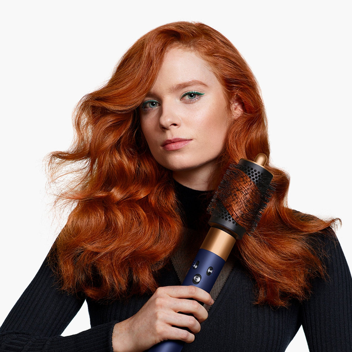 Dyson Airwrap I.D. Curly + Coily Multi-Style Complete Long Styler And Dryer Hs08 Prussian Blue/Copper Eu 107451-01