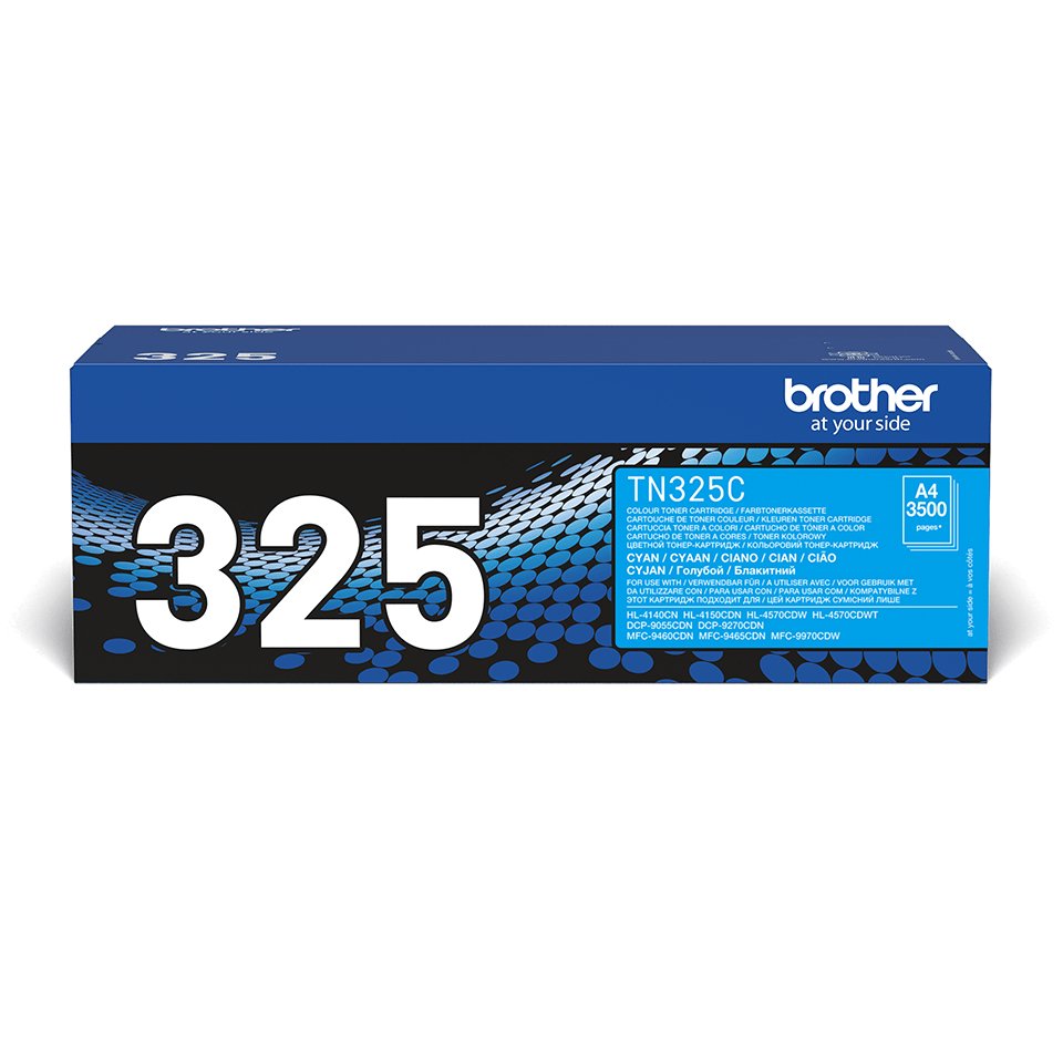 EAN 4054318513673 - Brother TN-325C cartucho de tóner 1 pieza(s) Original Cian imagen 1