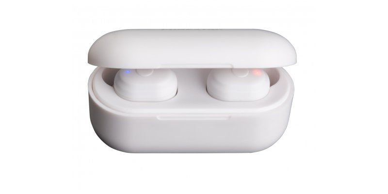 Auriculares Bluetooth Fonestar Twins-2b Blancos Bt 5.0 Batería Recargable Estuche De Carga 600mah Func. Manos Libres