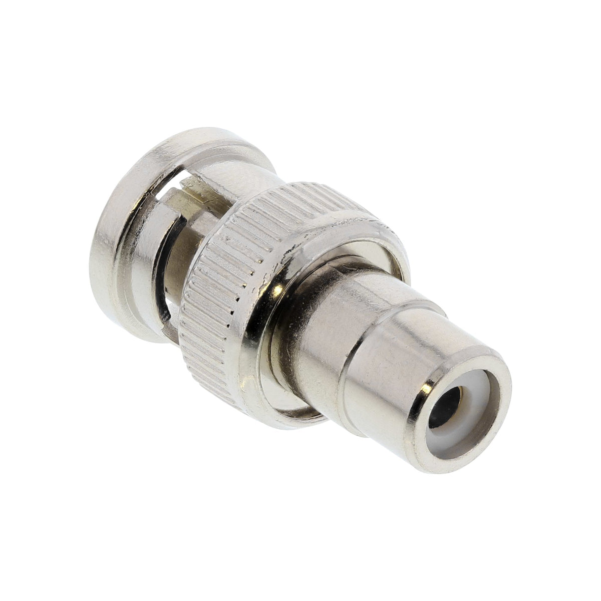 Adaptador De Video Inline 1x Rca Hembra A Bnc Macho
