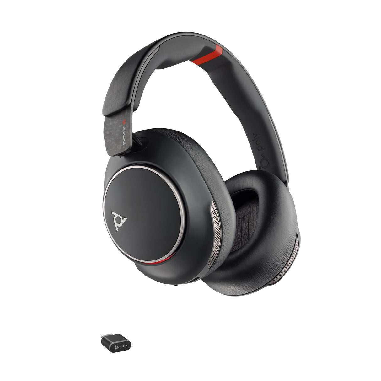 EAN 0196786456633 - HP Poly Voyager Surround 85 UC USB-C Headset +USB-C/A Adapter +Charging Stand Inalámbrico Diadema Llamada imagen 2