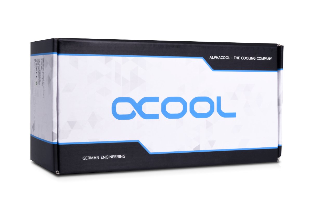 Alphacool Core 200 Aurora Depósito Acetal/Acrílico Con Bomba Vpp Apex Negro, Depósito De Expansión Con Bomba 15381