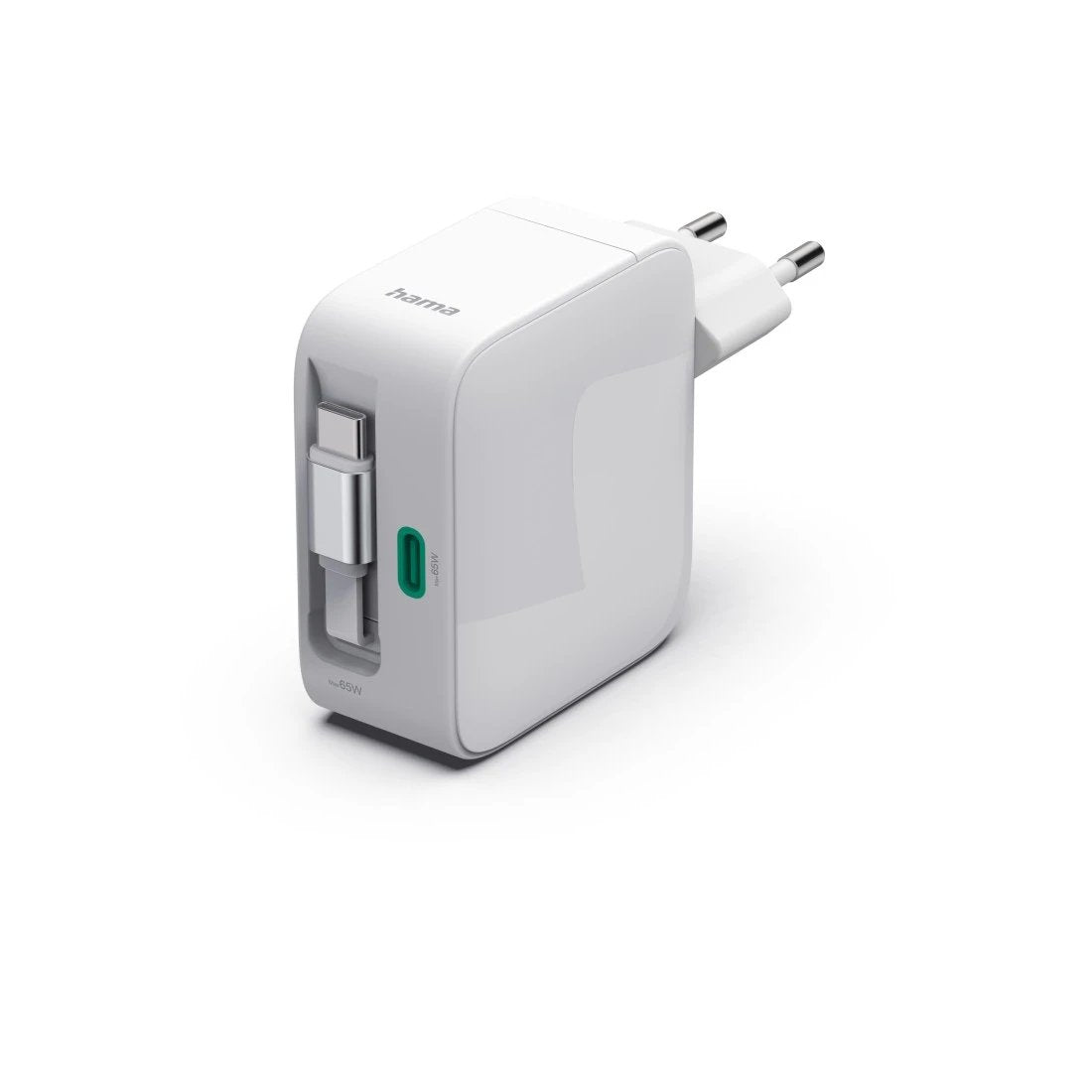 Hama Cargador Inalámbrico 00201957 / Usb-C 65w Blanco