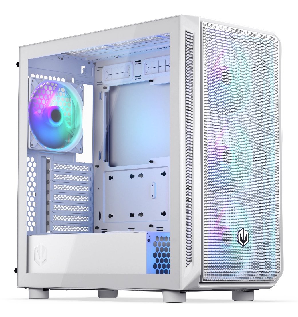 Caja Pc Endorfy Arx 700 White Argb Blanco Ey2a017