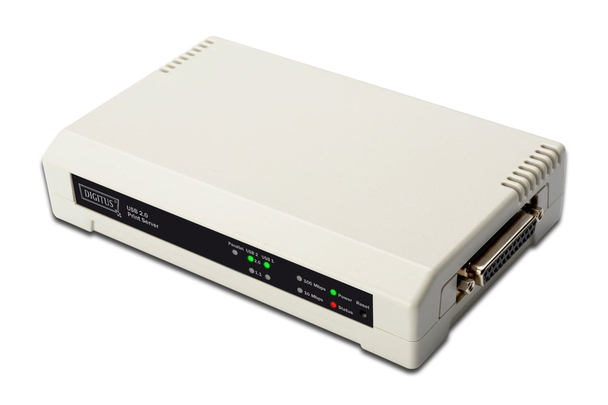 EAN 4016032315346 - Digitus DN-13006-1 servidor de impresión LAN Ethernet Blanco imagen 1