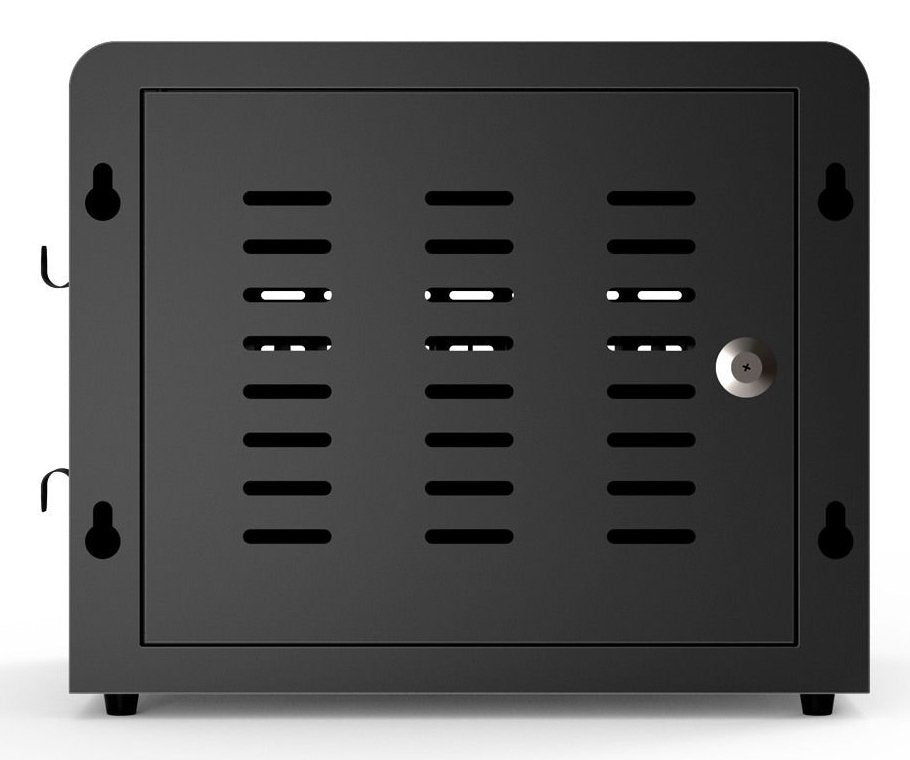 Compulocks Cc1601b-Eu Organizador Para Estación De Carga Montaje En Pared Y Sobremesa Acero Negro