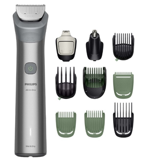Cortadora De Pelo Philips 5000 Series Mg5951/15 Y Maquinilla Gris Claro Ión De Litio