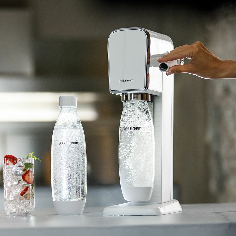 Dispensador De Soda Sodastream Water Maker Terra White +1 Botella