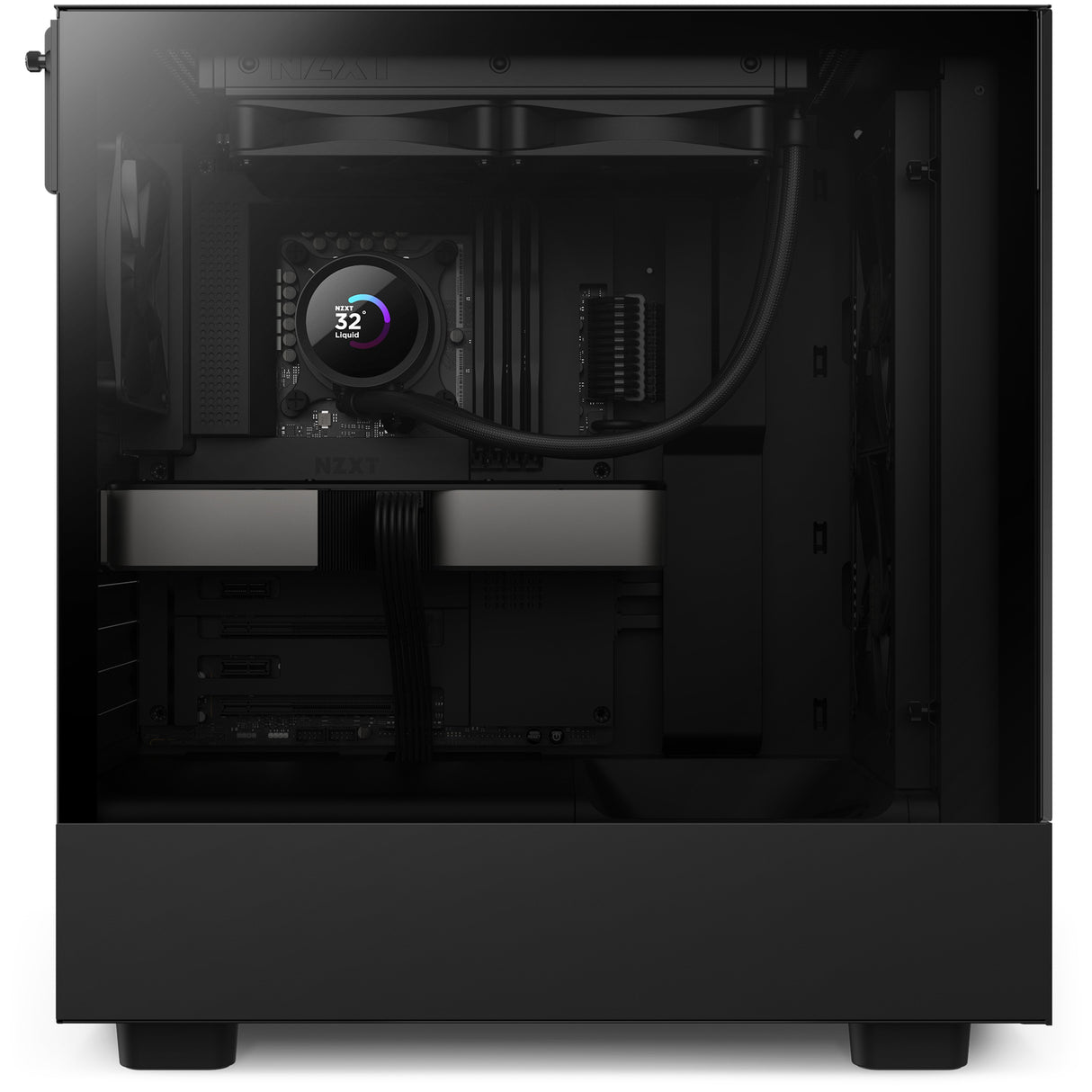 Refrigerador Liquido Cpu Nzxt Kraken 240 2x120 Negro Display Lcd