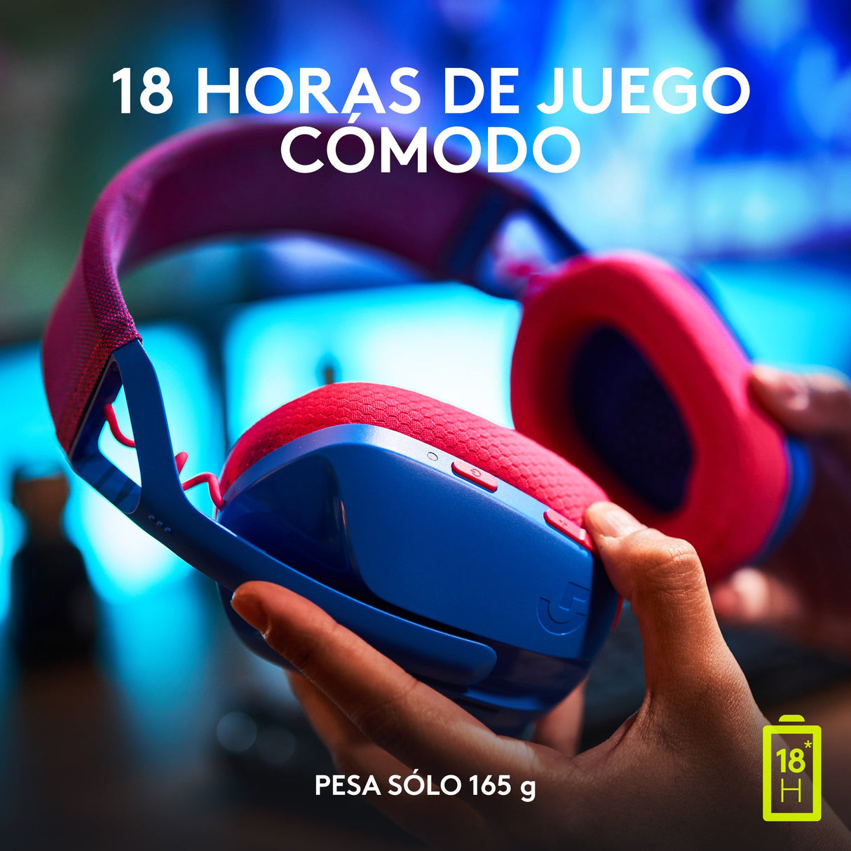 EAN 5099206097483 - Logitech G 981-001062 auricular y casco Auriculares Inalámbrico Diadema Juego Bluetooth Azul imagen 14