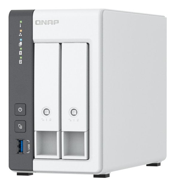 EAN 0885022027415 - QNAP TS-216G servidor de almacenamiento NAS Torre Cortex-A Cortex-A55 4 GB Unidad de disco duro Blanco imagen 1