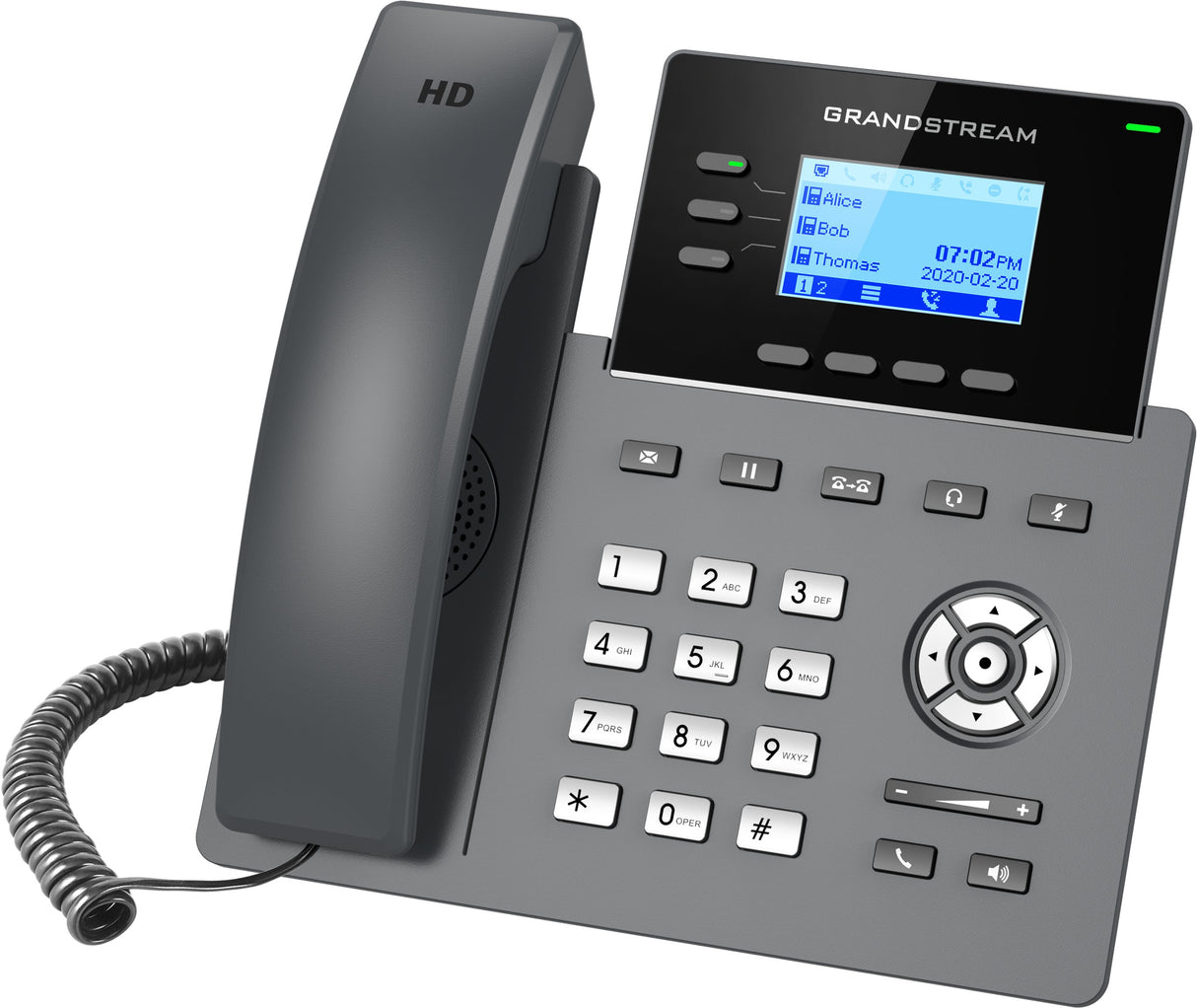 EAN 6947273703235 - Grandstream Networks GRP2603P teléfono IP Negro 3 líneas LCD imagen 1