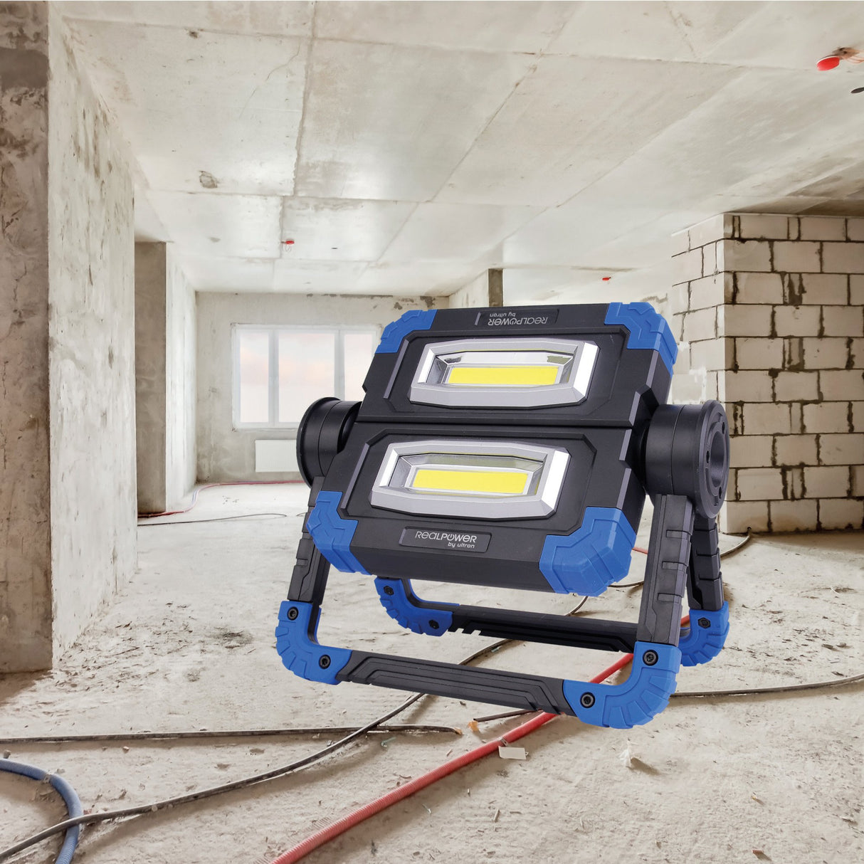 EAN 4040895012081 - RealPower 463617 luz de trabajo Negro, Azul LED 10 W imagen 6