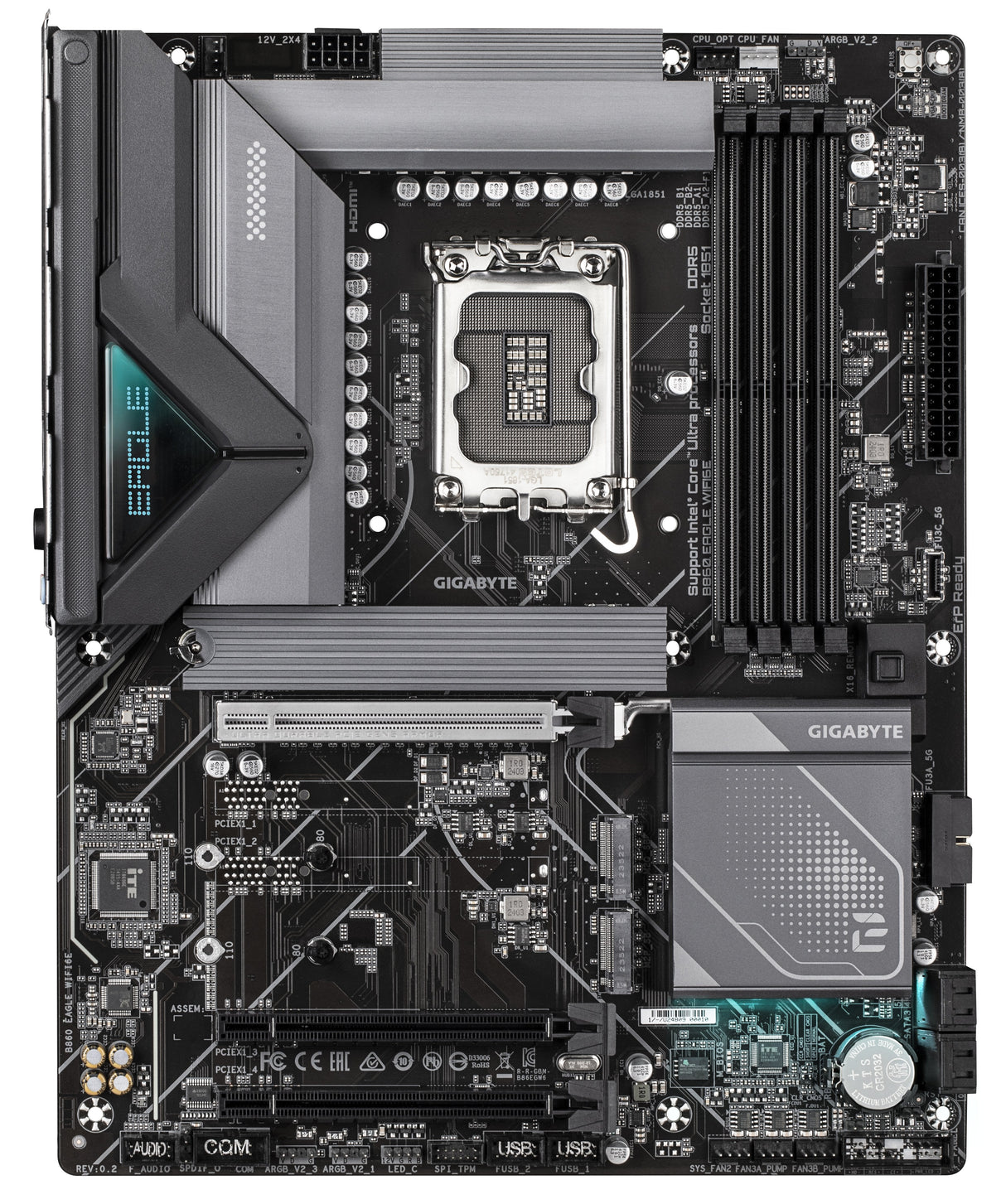 EAN 4719331866822 - GIGABYTE B860 EAGLE WIFI6E placa base Intel B860 LGA 1851 (Socket V1) ATX imagen 2