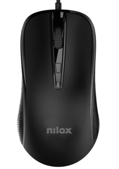 EAN 8431775034976 - Nilox MOUSB1014 ratón Oficina USB tipo A Óptico 2400 DPI imagen 1