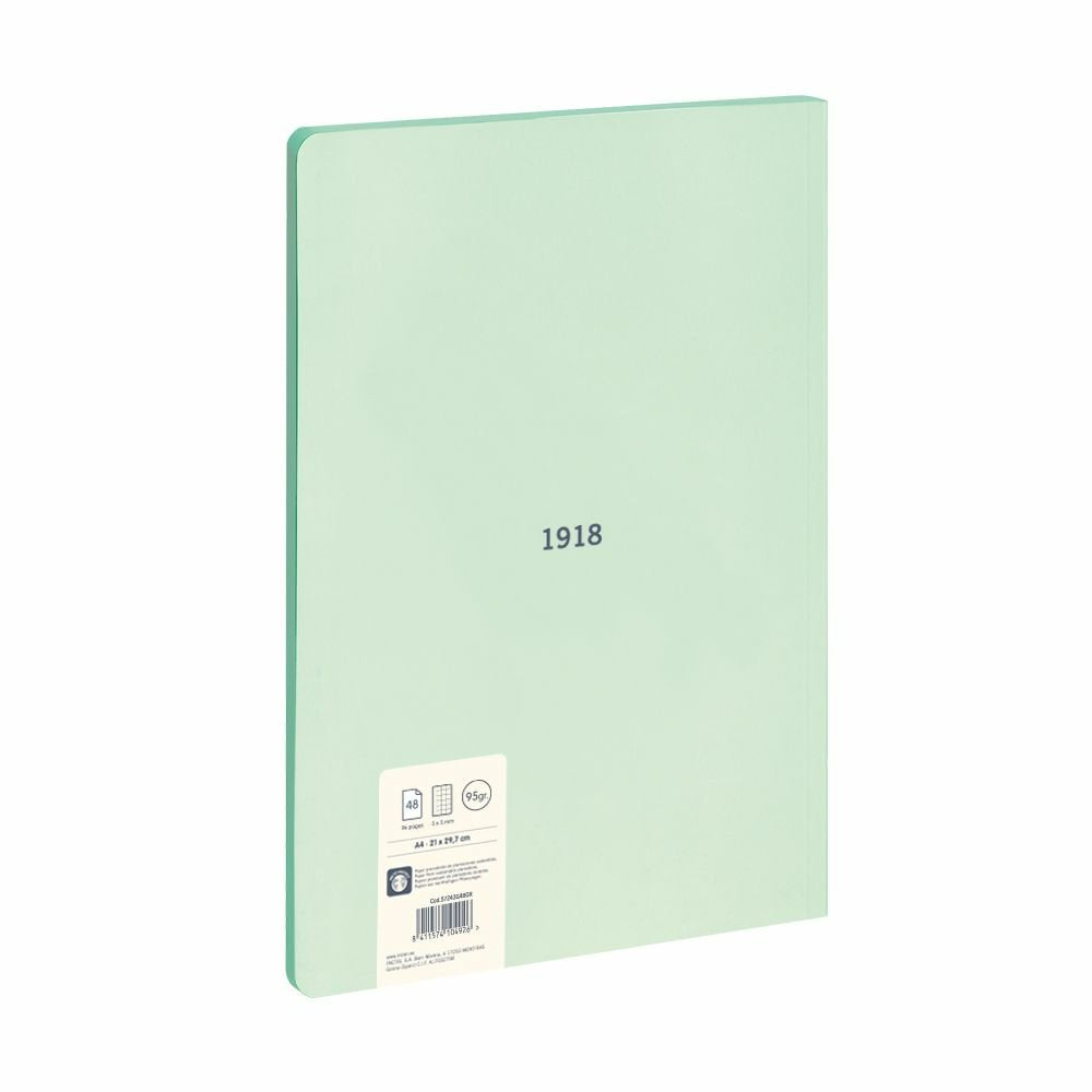 EAN 8411574104926 - Milan 57243G48GR cuaderno y block 48 hojas Verde claro imagen 4