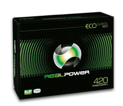 Fuente De Alimentacion Realpower 420w Rp420 Eco Silent Eup Retail