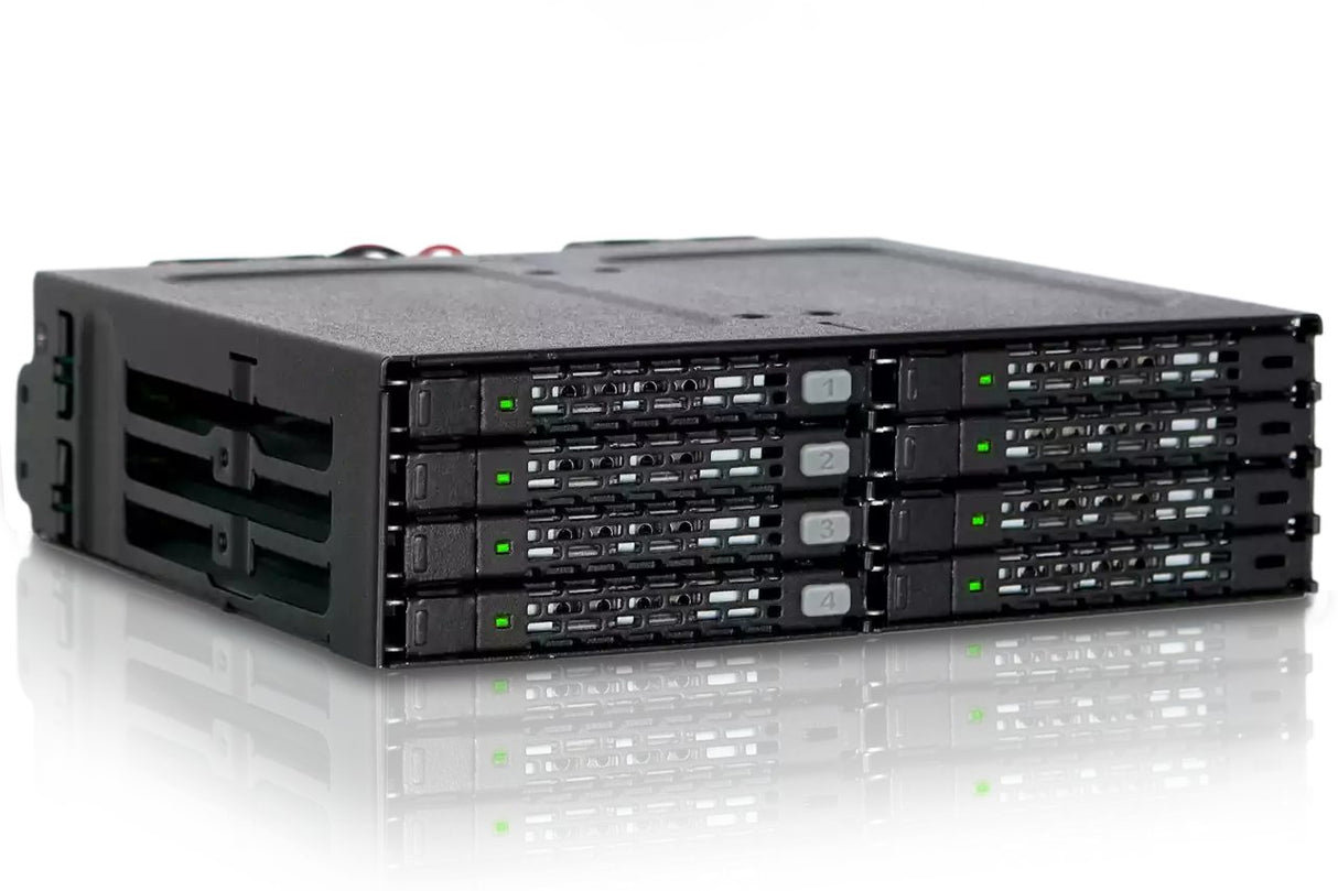 EAN 4711132867039 - Icy Dock MB998IP-B panel bahía disco duro Negro imagen 3