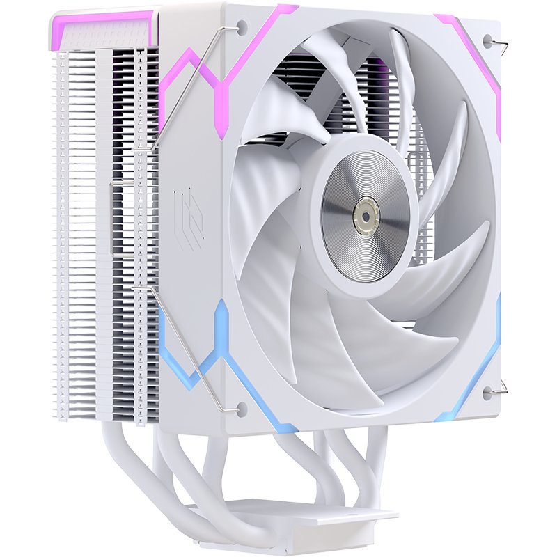 EAN 6977277369205 - Einarex EXAC-GL-100-R-W sistema de refrigeración para ordenador Procesador Refrigerador de aire 12 cm Bla imagen 1