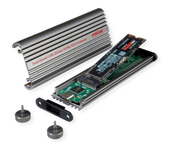 Roline Externo Ssd Carcasa M.2 Nvme A Usb 3.2 Gen 2x2 Tipo C