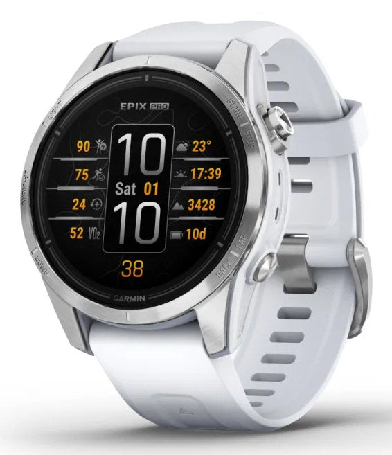 Garmin Epix Pro (Gen 2) Ed. Standard White Smartwatch 47mm