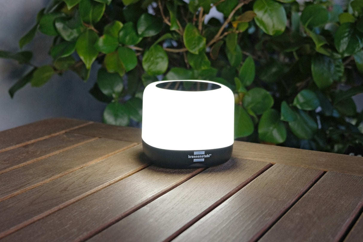 Brennenstuhl Akku Solar Led Outdoor Leuchte Gl 400 As Campinglampe 400lm Ip44