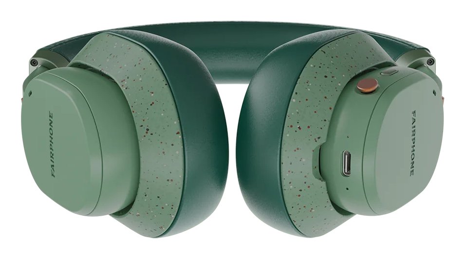 Fairphone Fairbuds Xl (2025) Forest Green (Dunkelverde, Bluetooth, Usb-C) Auhead-2gr-Eu2