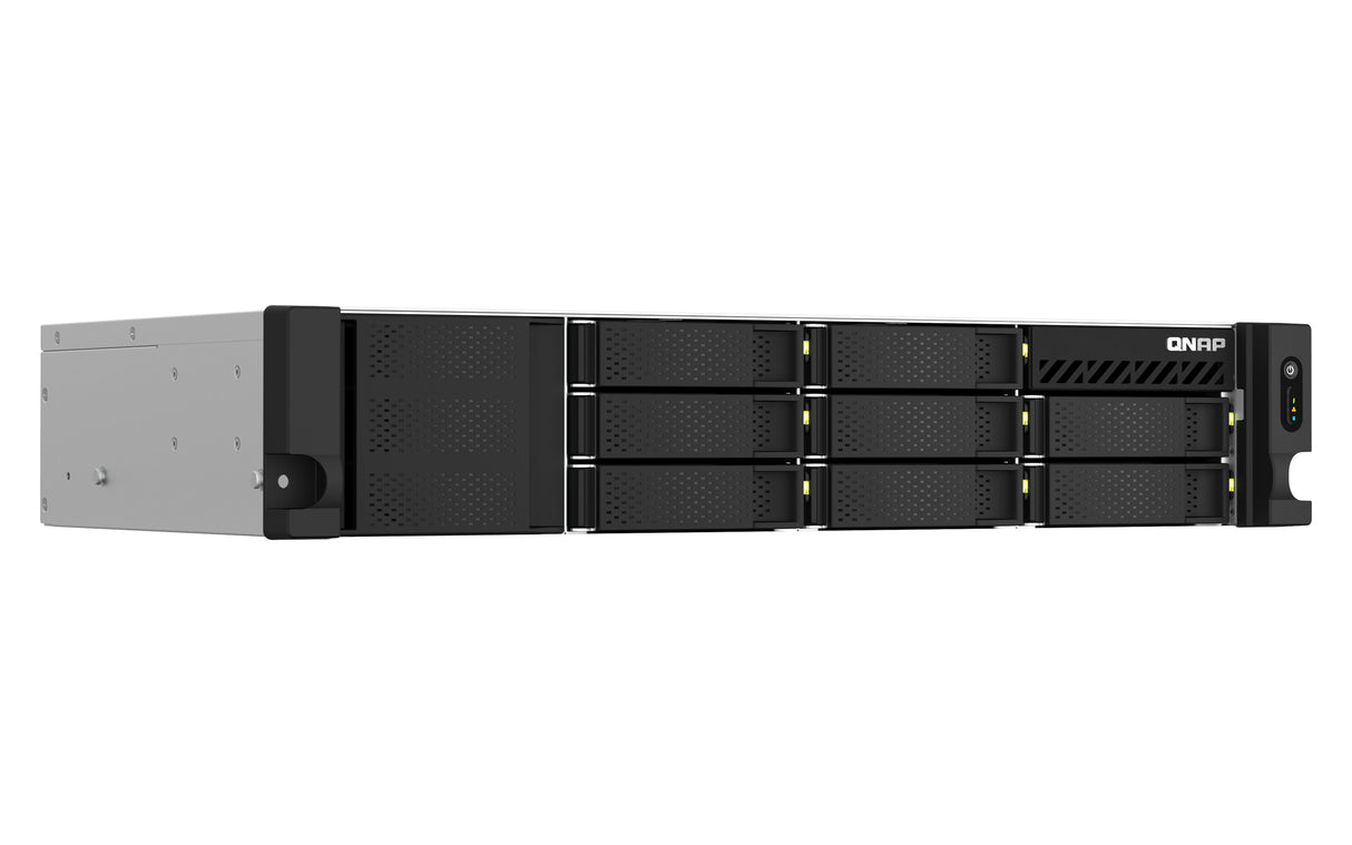 EAN 4711103081075 - QNAP TS-873AEU-4G servidor de almacenamiento NAS Bastidor (2U) Ryzen Embedded V1500B 4 GB DDR4 0 TB QuTS imagen 3