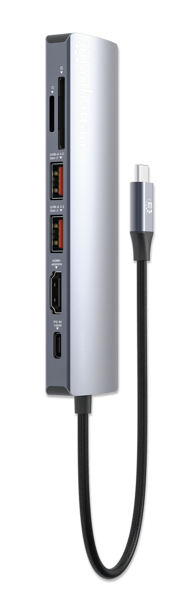EAN 0766623153966 - Manhattan 153966 base para portátil y replicador de puertos Alámbrico USB 3.2 Gen 2 (3.1 Gen 2) Type-C Pl imagen 6