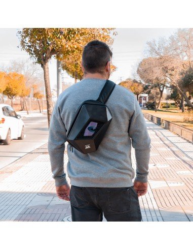 Mochila Led Woxter Loy-Evil Eye 6l Pantalla Led Personalizable