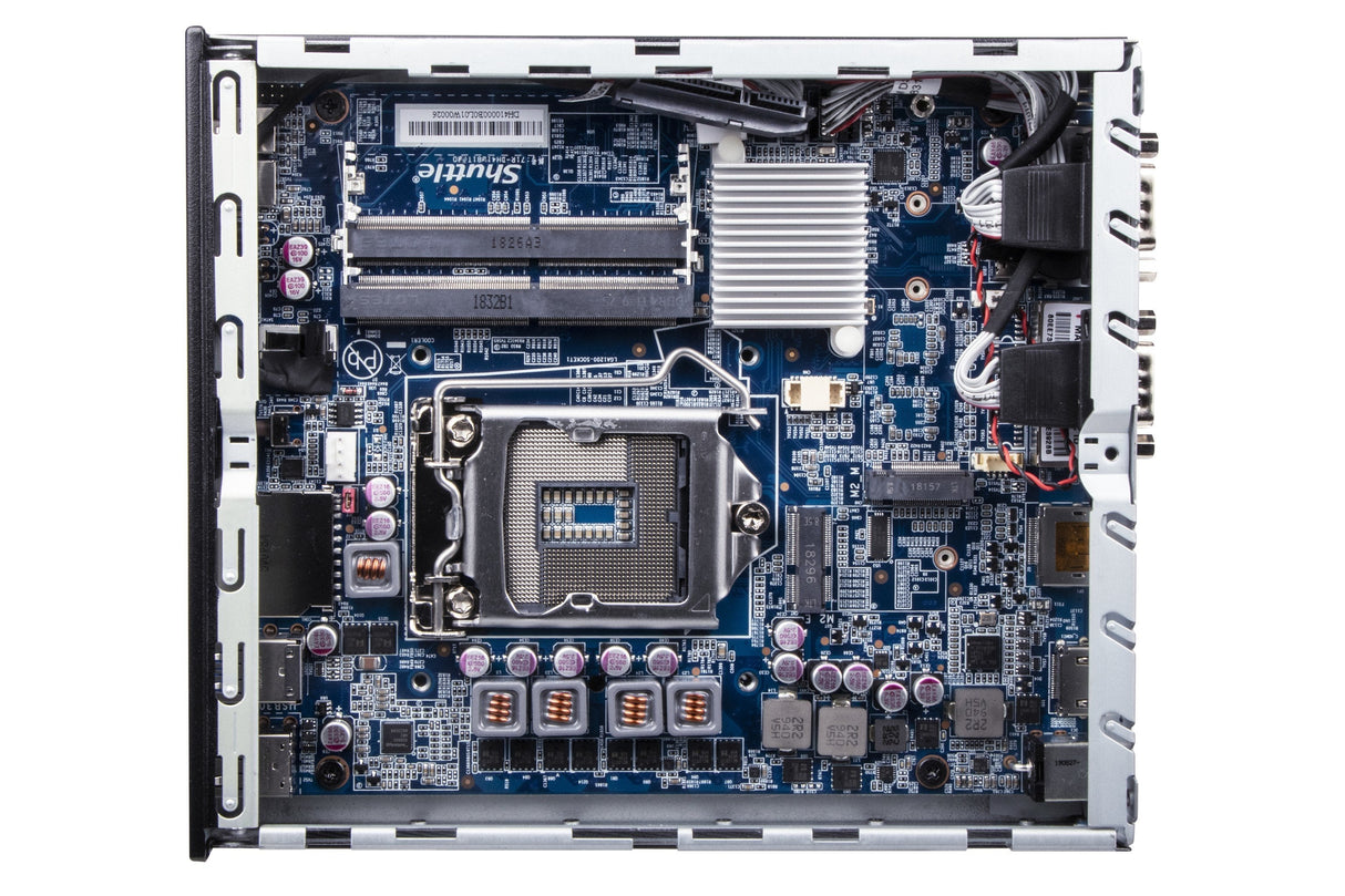 EAN 0887993005119 - Shuttle DH610 PC/estación de trabajo barebone 1,3 l tamaño PC Negro LGA 1700 imagen 7